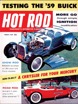 HOT ROD 1959 MAR - LeSABRE, MOSELEY, KNOX, WALT FLYNN